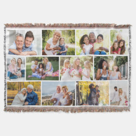 Masonry Grid Foto Collage 12 Familienbilder Decke