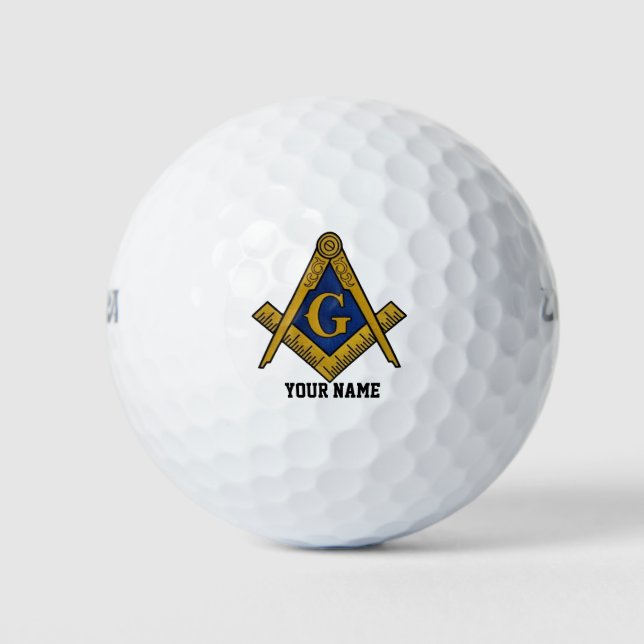 MASONS Custom Wilson Ultra 500 Distance Golf Balls Golfball (Vorderseite)