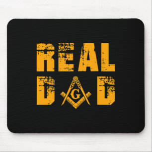 Masons echter Vater Masonic Mason Vatertag Unabhän Mousepad