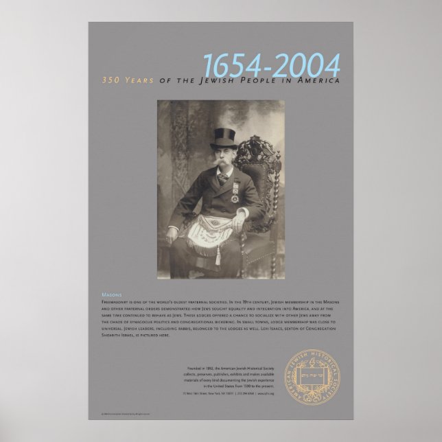 Masons Poster (Vorne)