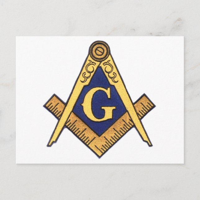 MASONS POSTKARTE (Vorderseite)