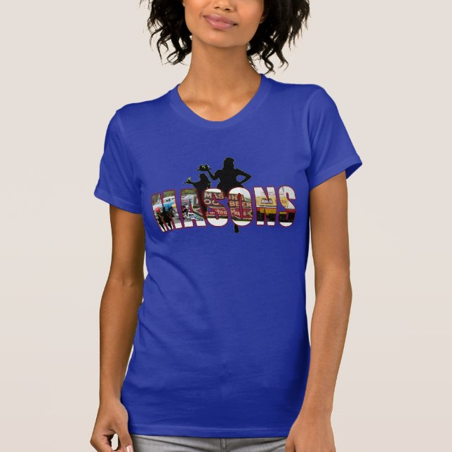 Masons-Wurzelbierstand T-Shirt (Vorderseite)
