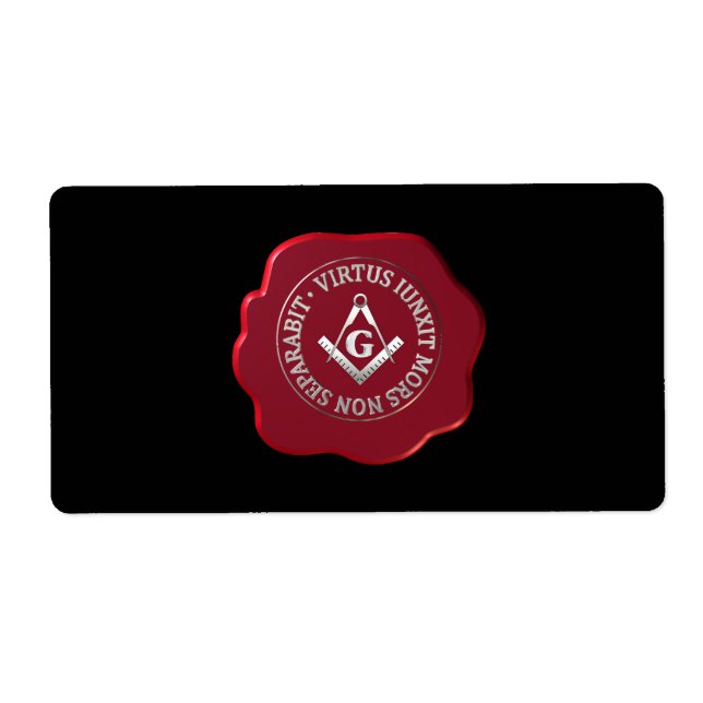 Masonwachs-Siegel (Vorne)