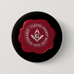 Masonwachs-Siegel Button