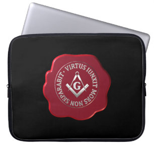 Masonwachs-Siegel Laptopschutzhülle