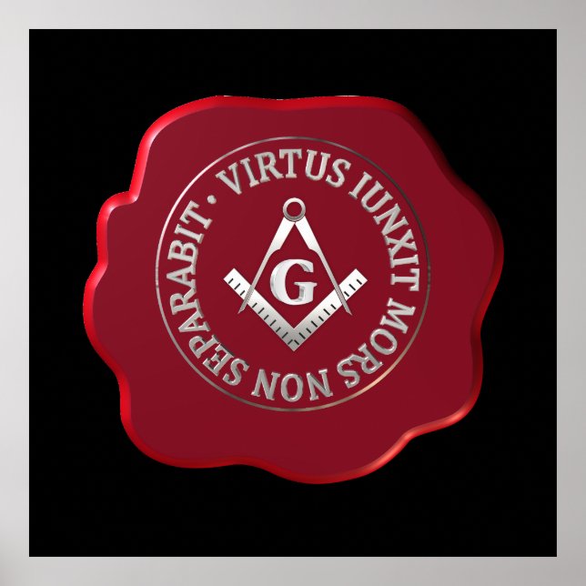 Masonwachs-Siegel Poster (Vorne)