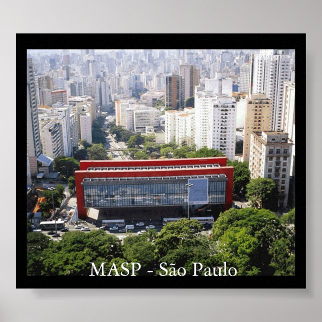 MASP - São Paulo Poster (Vorne)