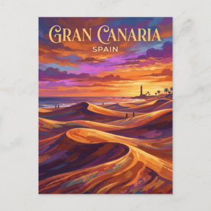 Maspalomas-Dünen Spanien Postkarte