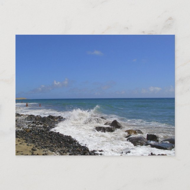 Maspalomas Shore Postkarte (Vorderseite)