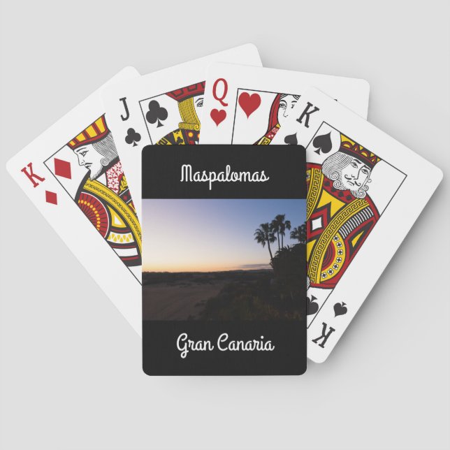 Maspalomas Spielkarten (Rückseite)