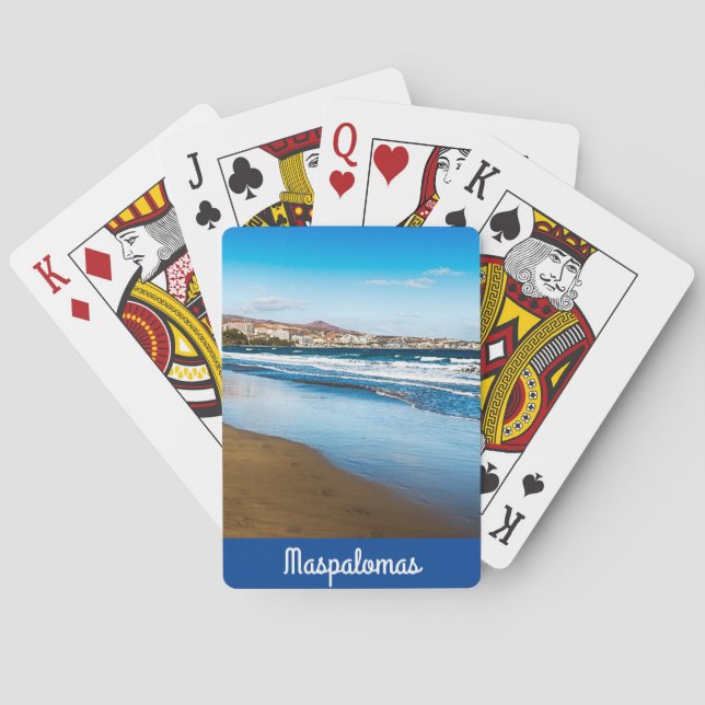 Maspalomas Spielkarten (Rückseite)