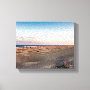 Maspalomas Stretched Canvas Print Leinwanddruck