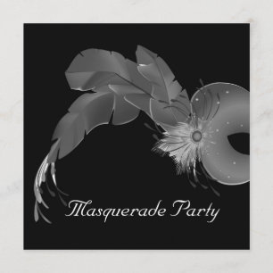 Masquarade-Party Einladung