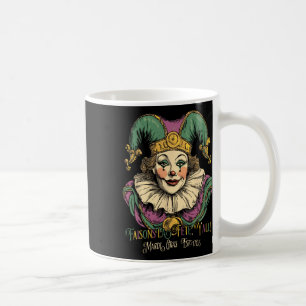 Masque Mardi Bekleidung Kostüme Vintage Mardi Gras Kaffeetasse
