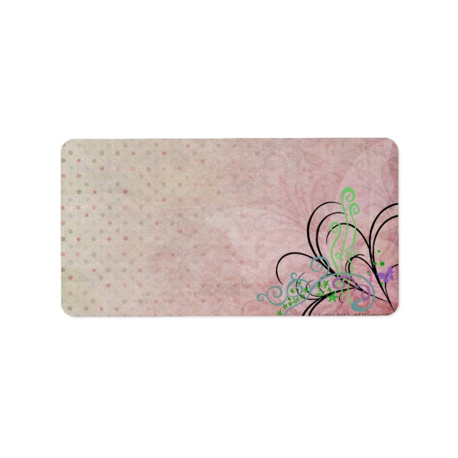 Masquerade Address Labels Adressaufkleber (Vorne)