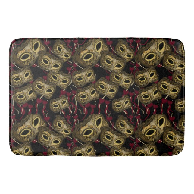 MASQUERADE ART BADEMATTE (Vorderseite)