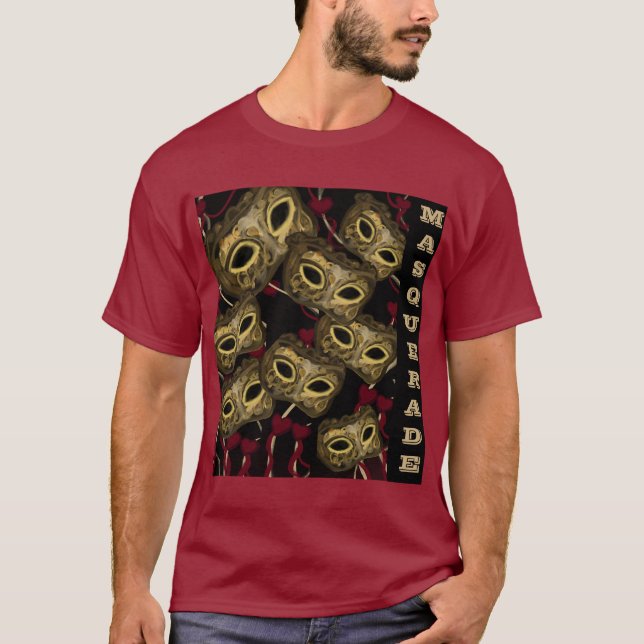 MASQUERADE ART T-Shirt (Vorderseite)