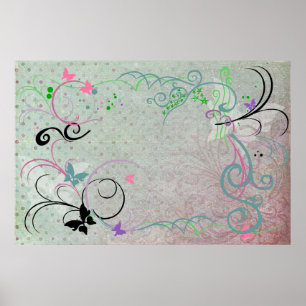 Masquerade Background Poster