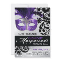 Masquerade Ball Einladung