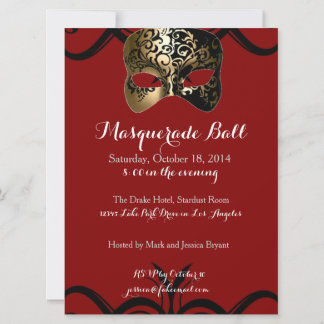 Masquerade Ball Einladungen