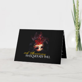 Masquerade Ball Einladungen - Card-12x18