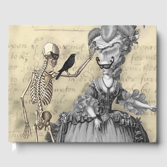 Masquerade Ball Gästebuch (Vorderseite)