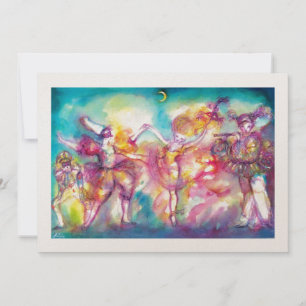 MASQUERADE BALL, gold, metallisch Ankündigung