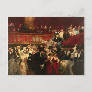 Masquerade Ball - Hermans Postkarte