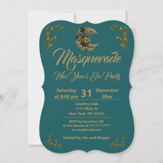 Masquerade Ball Party Einladung