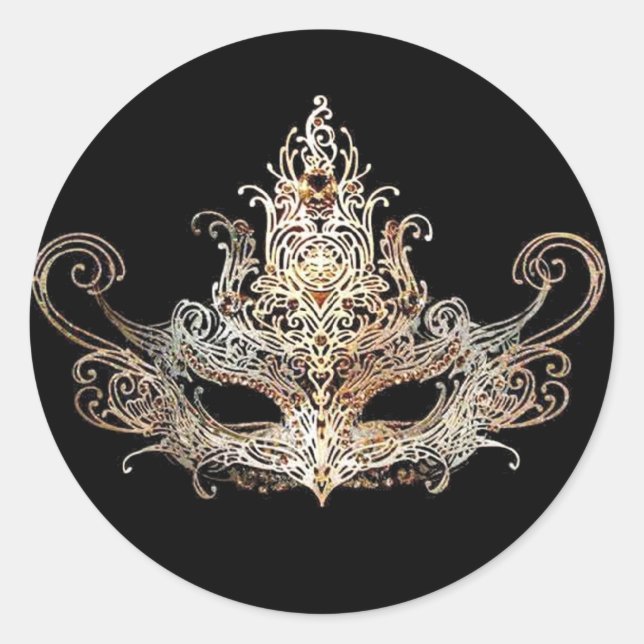 Masquerade Ball Stickers (Vorderseite)
