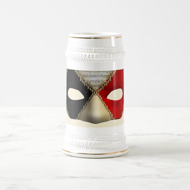 Masquerade Bierglas (Mittel)