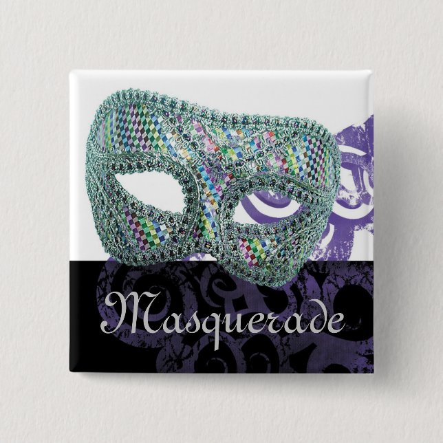Masquerade Button (Vorderseite)