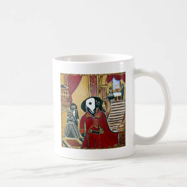 MASQUERADE-DACKEL TASSE (Rechts)