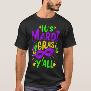 Masquerade Festival Es ist My Mardi Gras Birthday T-Shirt