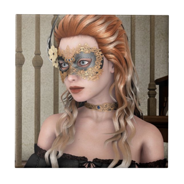 Masquerade Fliese (Vorderseite)