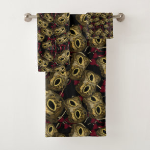 MASQUERADE-KUNST       BADHANDTUCH SET