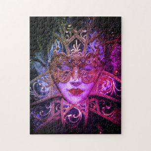 Masquerade Maske viktorianisch elegant gotisch Puzzle
