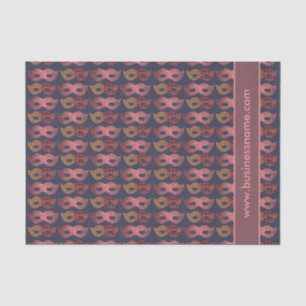 Masquerade Masken Masken Muster benutzerdefinierte Seidenpapier