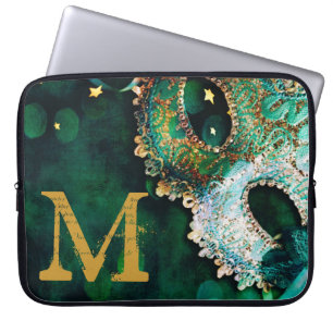 Masquerade Maskenkostüm Monogramm 15" Laptop-Gehäu Laptopschutzhülle