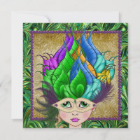 Masquerade-Party Einladung