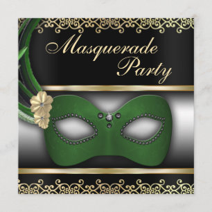 Masquerade Party Einladung