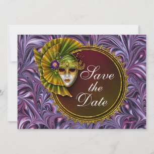 Masquerade - Party Einladung der Kostüme durch den