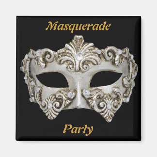 Masquerade-Party Speichern des Datumsfensters Magnet