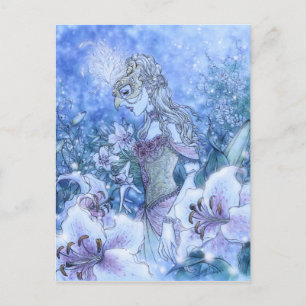 Masquerade Postcard Postkarte