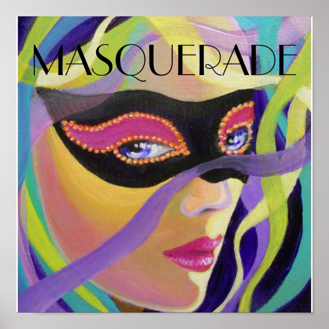 MASQUERADE POSTER (Vorne)