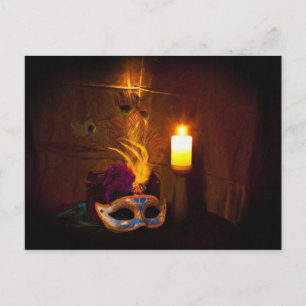 Masquerade Postkarte