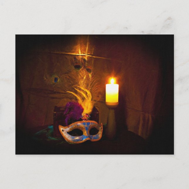 Masquerade Postkarte (Vorderseite)