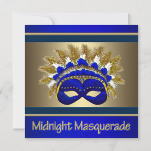Masquerade Prom-Einladungen Einladung