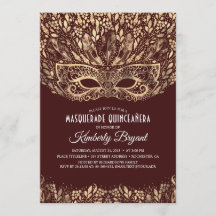 MASQUERADE QUINCEANERA 15. GEBURTSTAG