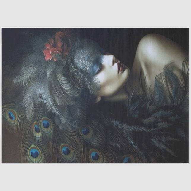 Masquerade Seidenpapier (Vorderseite)